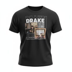 RARE Drake Take Care Tour Tee Shirt Sz S 2011 Black Concert Rap Music Fans